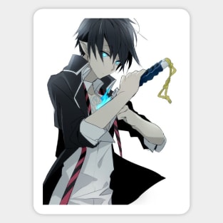 blue exorcist Sticker